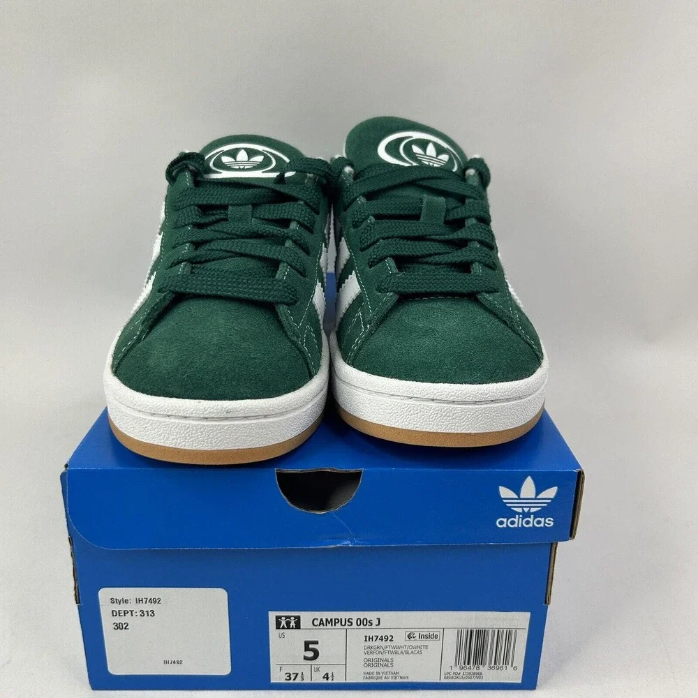 Adidas Shoes Campus 00s “Dark Green White” 2024 - Picture 2 of 5